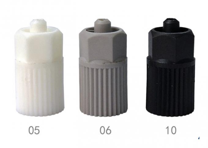 MT-DA-05-00、MT-DA-06-08およびMT-DA-10-00ステンレス製の管ポイント接着剤の分配の針の多用性があるアダプター。