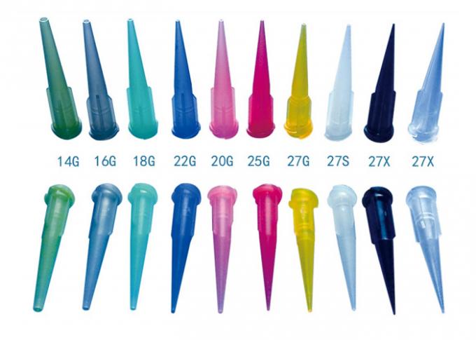 TTの斜めのプラスチック針