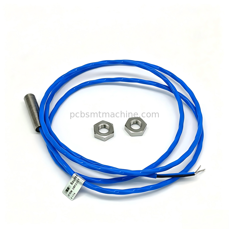 Baumer IFRM08P3707 M8 フラッシュマウント型誘導近接センサー PNP NO出力 ステンレススチール IP67ハウジング