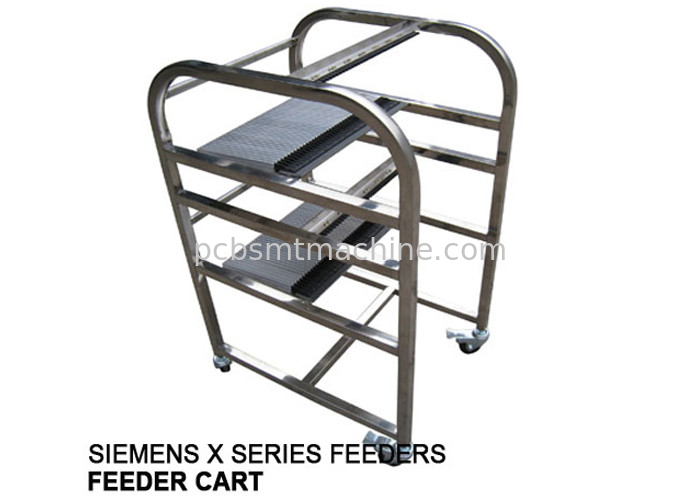 2つの層および40のスロットと設計されている耐久L600*W700*H1180MMのステンレス鋼Siemens Xシリーズ送り装置のカート