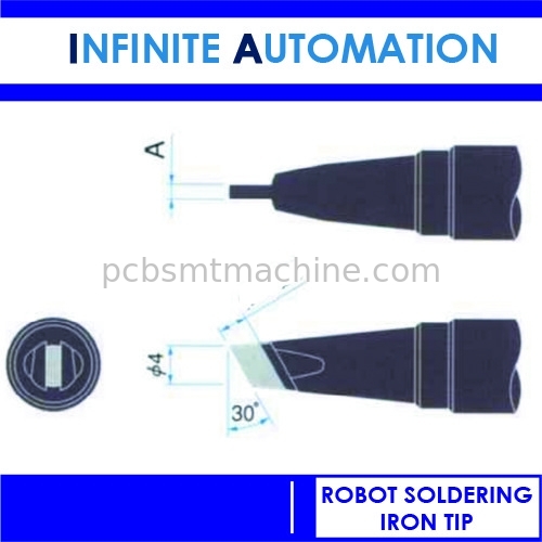 P10DCN-R P15DCN-Rの高い純度の銅のロボットはんだごての先端1mm 1.5mm