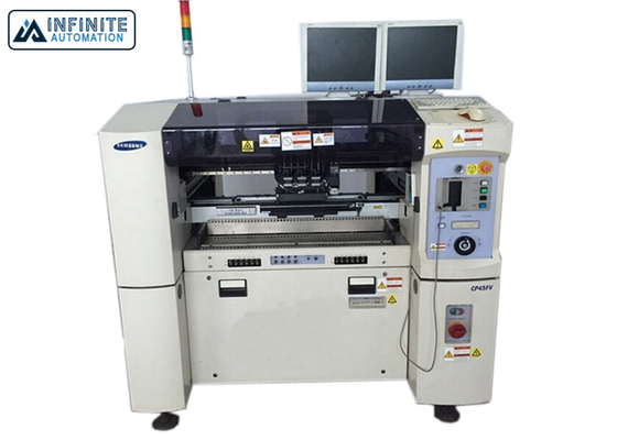 サムスンCP45FV新PCB SMT機械14900CPH自動破片Mounter